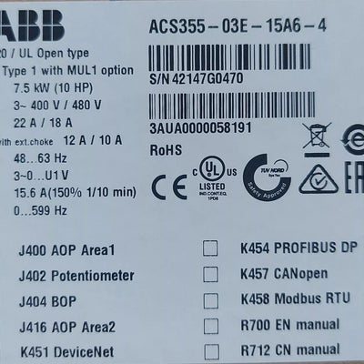 ABB ACS355-03E-23A1-4