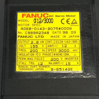 FANUC A06B-0143-B075#0008