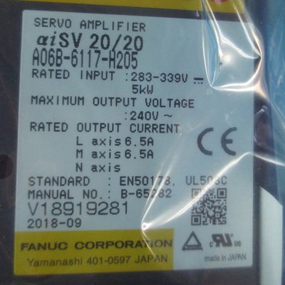 FANUC A06B-6117-H205