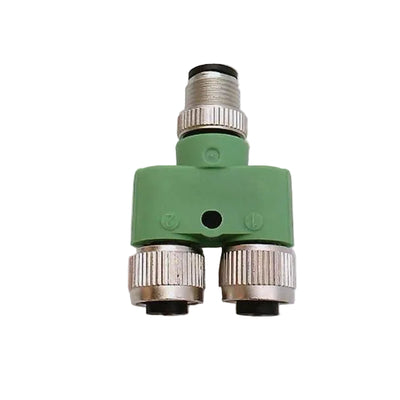 T-CONN,M12,5PIN,M-F-F