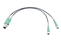 SAC-3P-M12Y/2X0,3-PUR/M12FR B