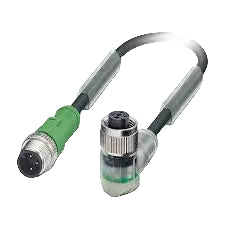 SAC-3P-M12MS/ 0,3-PUR/M12FR-2L