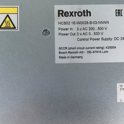 Rexroth HCS02.1E-W0028-S-03-NNNN