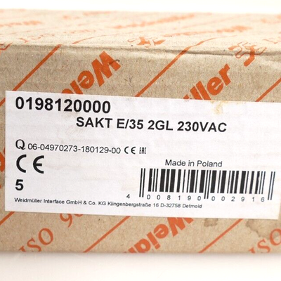 WEIDMULLER 0198120000