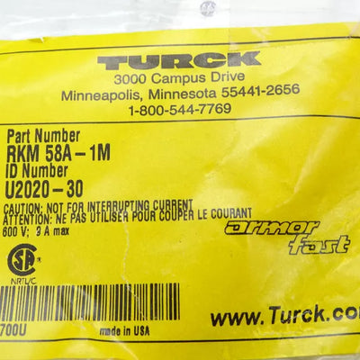 TURCK RKM 58A-1M