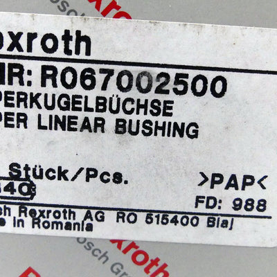 BOSCH REXROTH R067002500