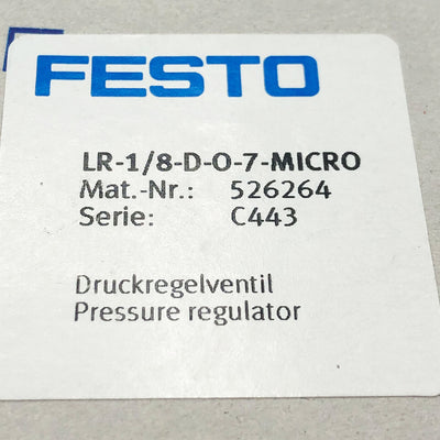 FESTO LR-1/8-D-0-7-MICRO