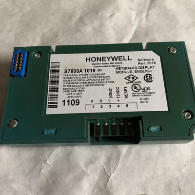 HONEYWELL S7800A1019