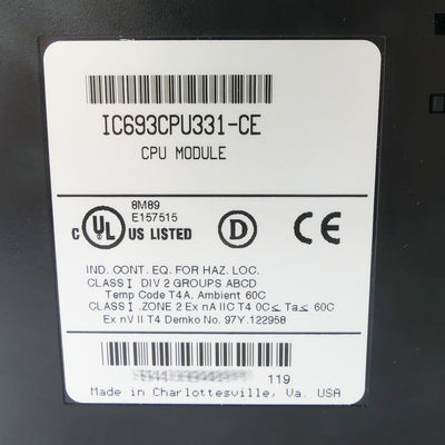 FANUC IC693CPU331-CE