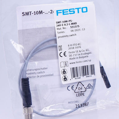 Festo SMT-10M-PS-24V-E-0,3-L-M8D
