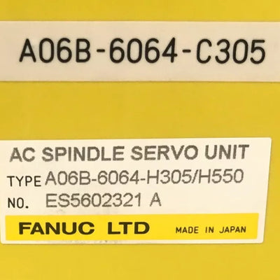 FANUC A06B-6064-H305/H550