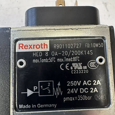 REXROTH HDE 8 OA-20/200K14S