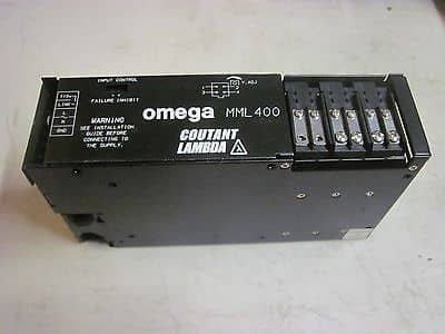 Coutant E25593 | Mml400 Range Omega Power Supply. Input 115/230vac 47-63hz. Max Output 400w  Repair Service